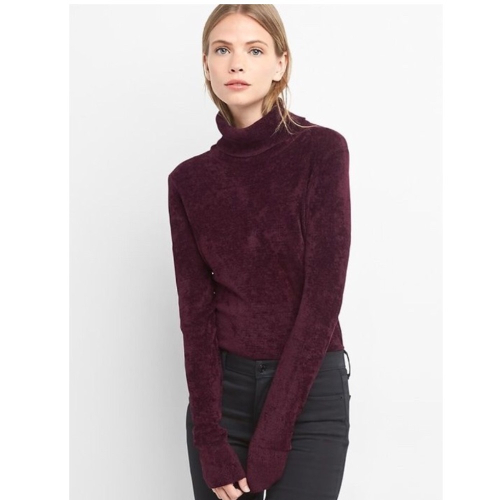 Gap Velour Turtlneck